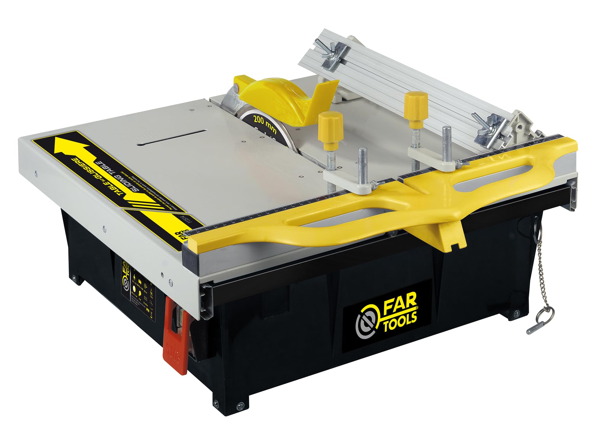 Fartools TC 201B elektryczny przecinak do płytek, 550 W, czarny