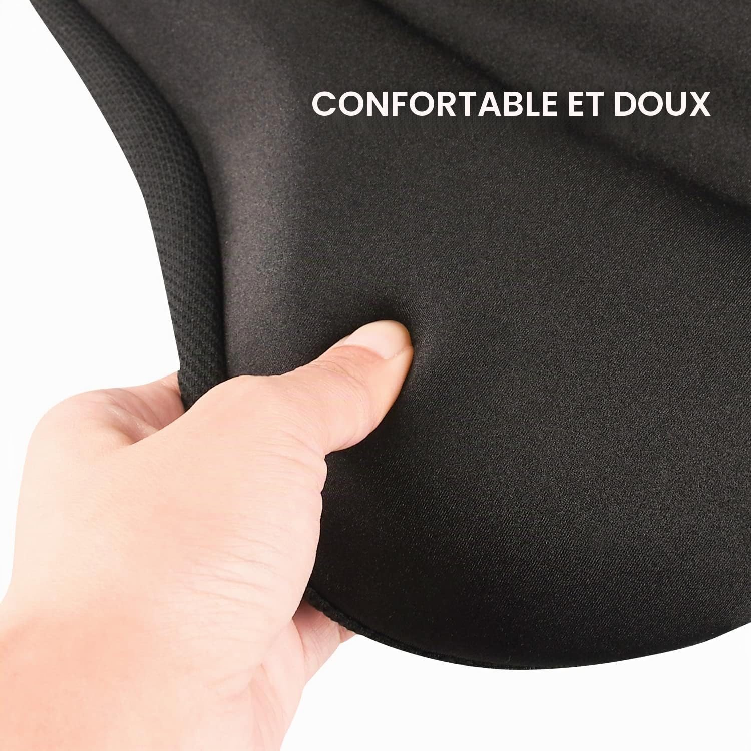 Belle Vous Housse de Selle de Vélo Rembourrée - Couvre Selle de Protection Ultra Confortable en Gel - Coussin Confort - Femme et Homme - Velo Electrique - Velo d'Appartement - VTT Belle Vous Housse de Selle de Vélo Rembourrée - Couvre Selle de Protection Ultra Confortable en Gel - Coussin Confort - Femme et Homme - Velo Electrique - Velo d'Appartement - VTT