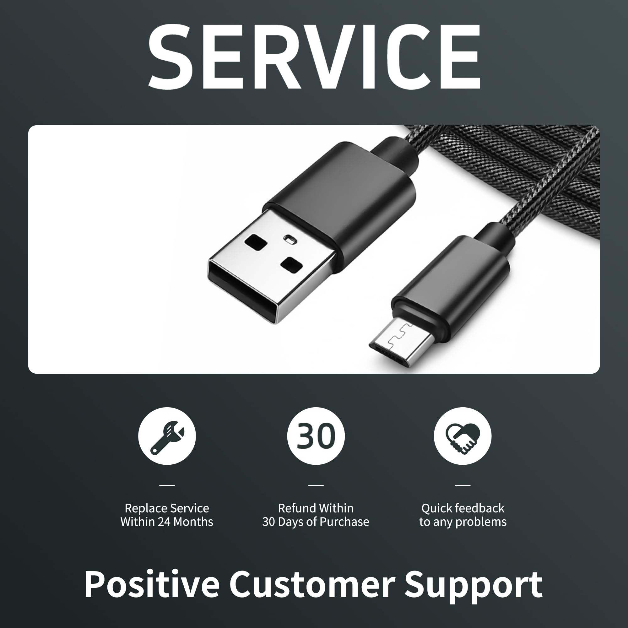 Superer Micro USB Charging Cable - Power Your Devices -5 Superer Micro USB Charging Cable - Power Your Devices -5