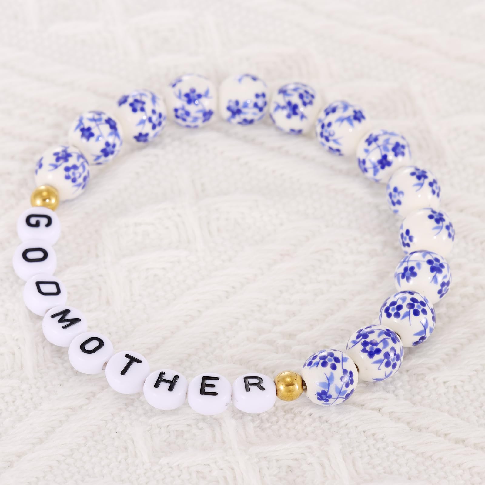HUTIMY Godmother Bracelet Gifts for Women from Godchild Godson Goddaughter Godmom Godmother Bracelets