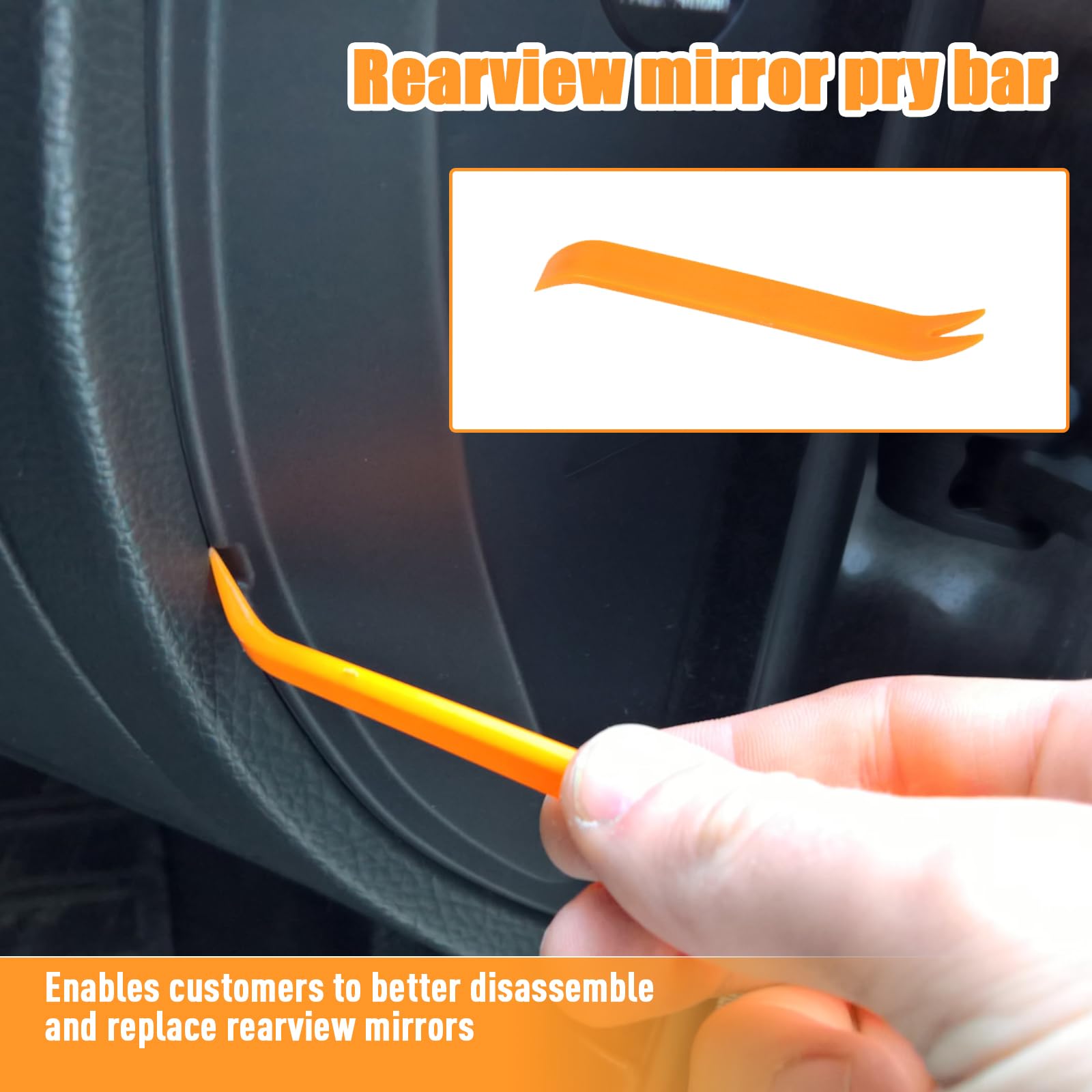 Vetro a Specchio Sostituzione per Ducato Jumper Boxer Movano C 2006-2023, Riscaldabile Vetro Specchietto di Ricambio ABS Specchietto Retrovisore (Destro)