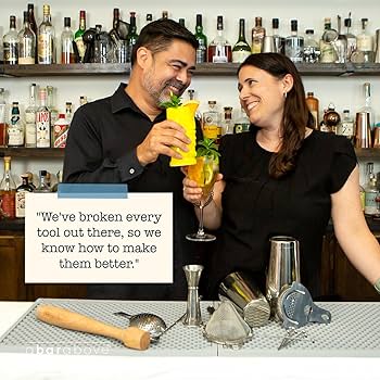 Amazon.com: A Bar Above 14-Piece Gold Bartender Kit, Premium