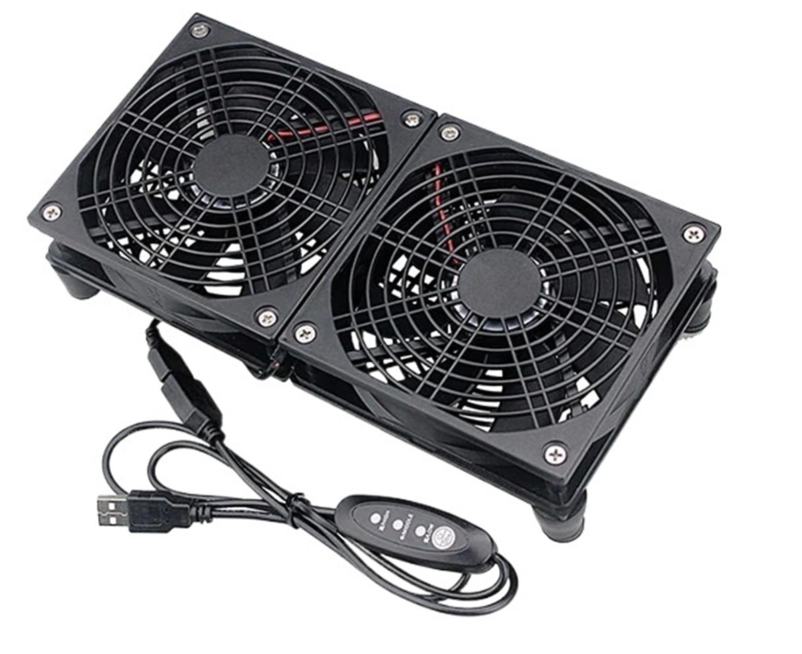 Ventilateur de routeur 9225 5V 92mm avec grille de protection pour boîtier