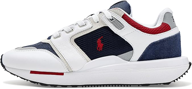 POLO RALPH LAUREN Train 89 Suede & Oxford Sneakers
