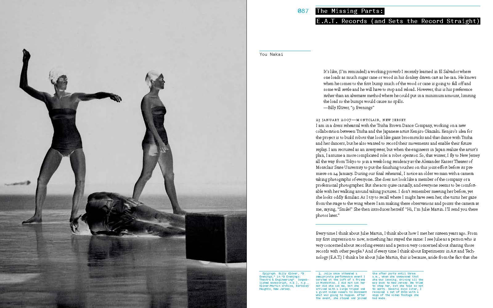 Sensing the Future: Experiments in Art and Technology (E.A.T.)