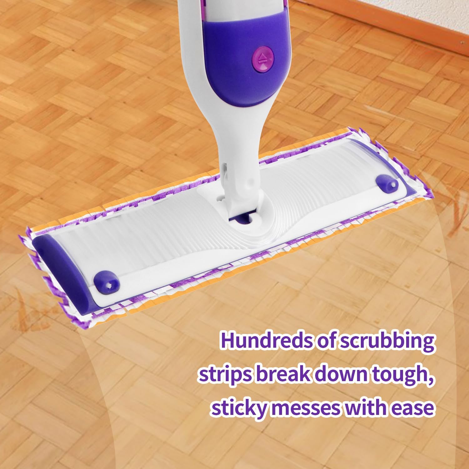30 Pack Disposable Power Mop Pads for Swiffer Power Mop Pads, Compatible with Swiffer Power Mop Refills, Unscented Spray Replacement Floor Cleaning Refills for urface/Hardwood Floor Cleaning