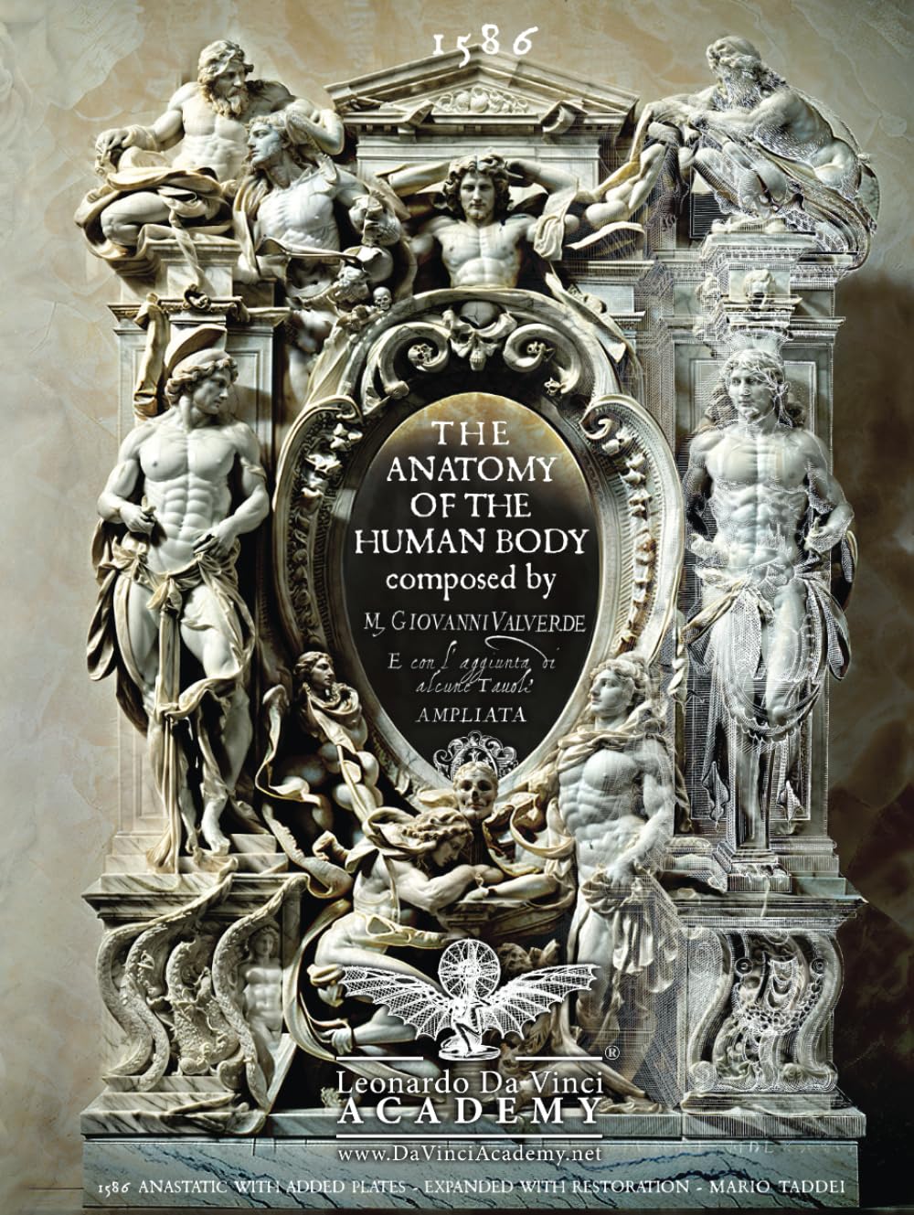 Anatomie de Valverde 1586 livre complet édition anastatique avec planches et reconstructions 3D