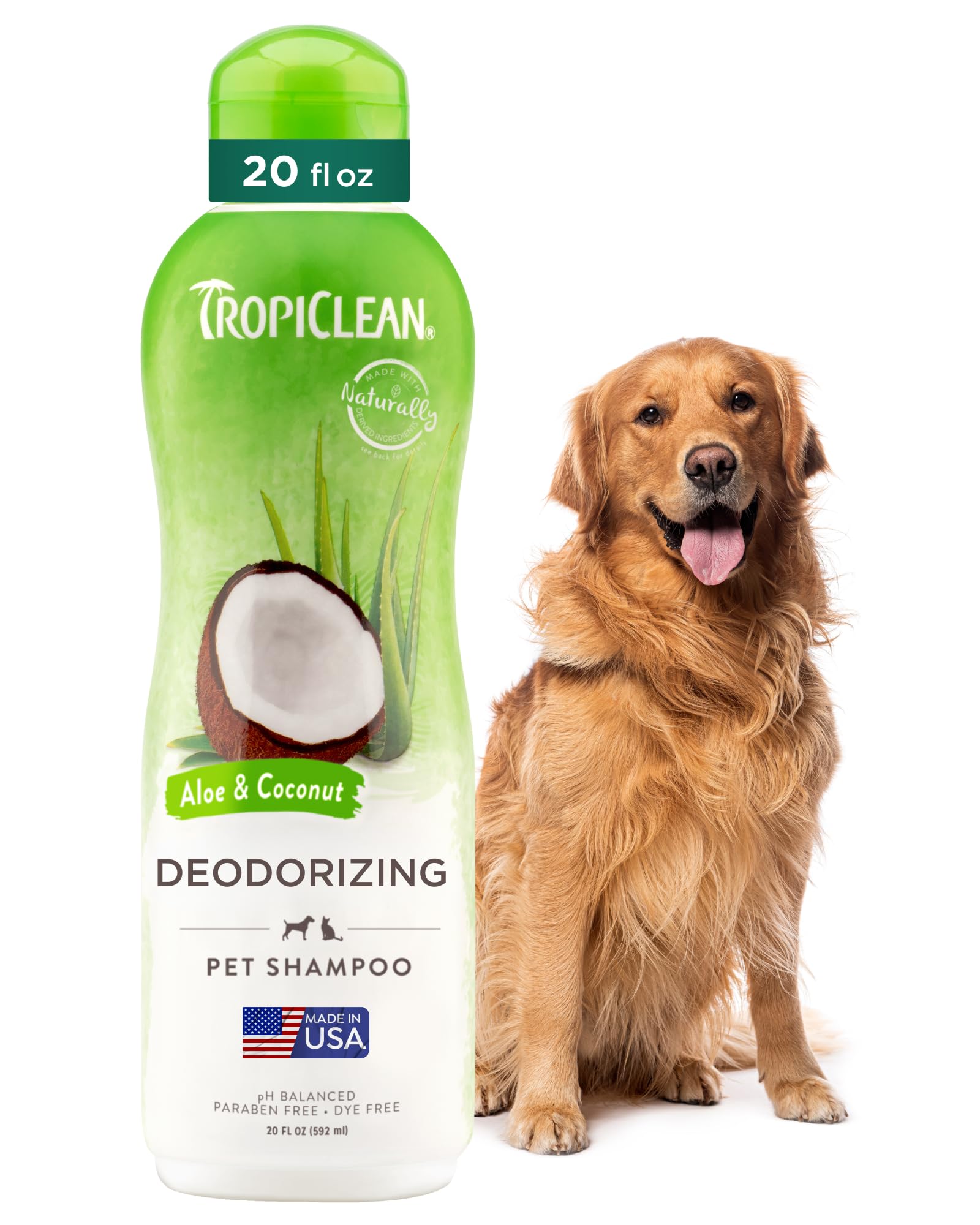 Tropiclean Dog Shampoo Grooming Supplies Deodorising Dog And Cat