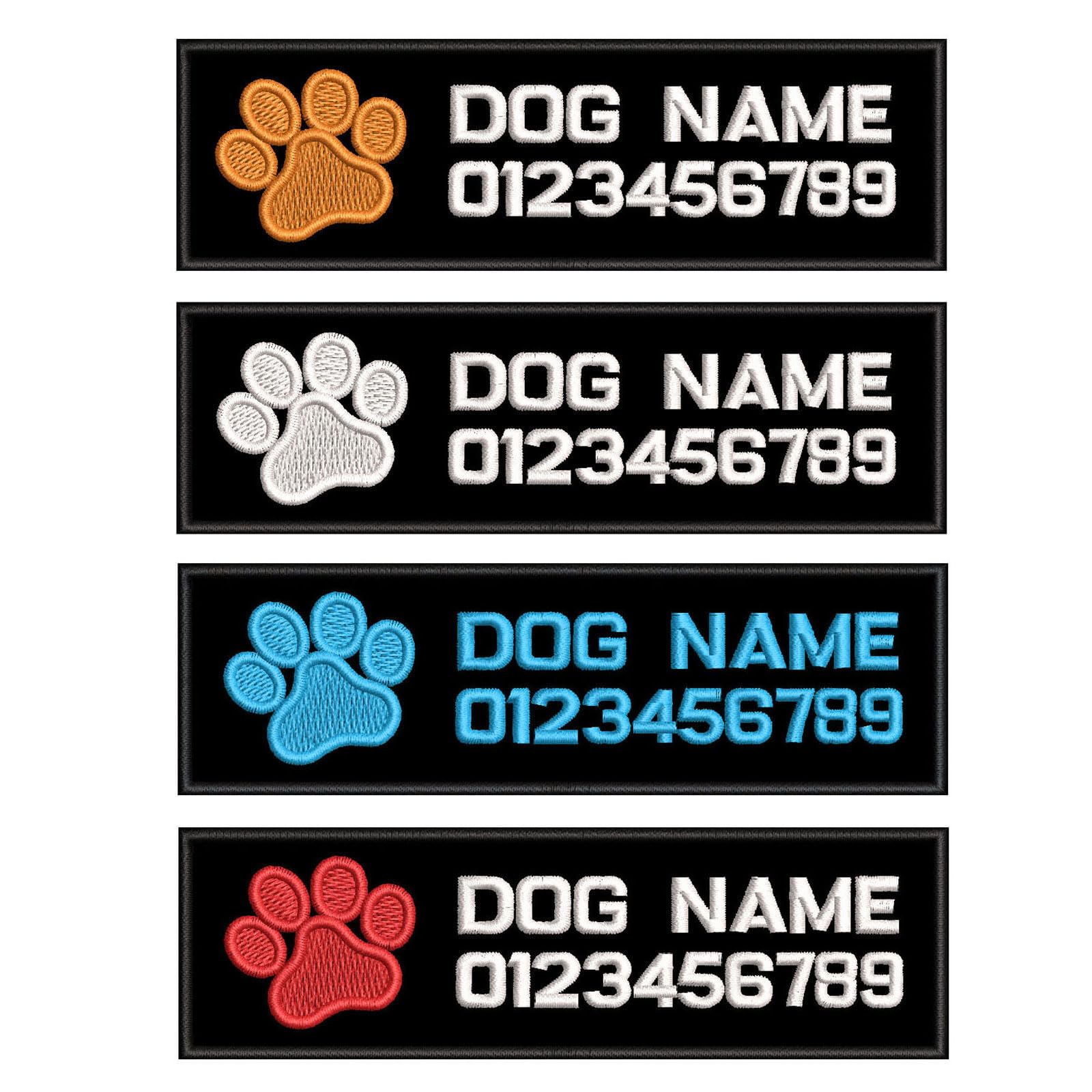 Customized Name Patch, Personalized Military Pet's Name Patches — image 1