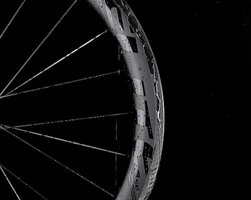 Miniatura 3 de ELITEWHEELS SLT - Ruedas de bicicleta de carretera de fibra de carbono 700C, cubo de rodamiento de cerámica sin cámara, juego de ruedas compatible