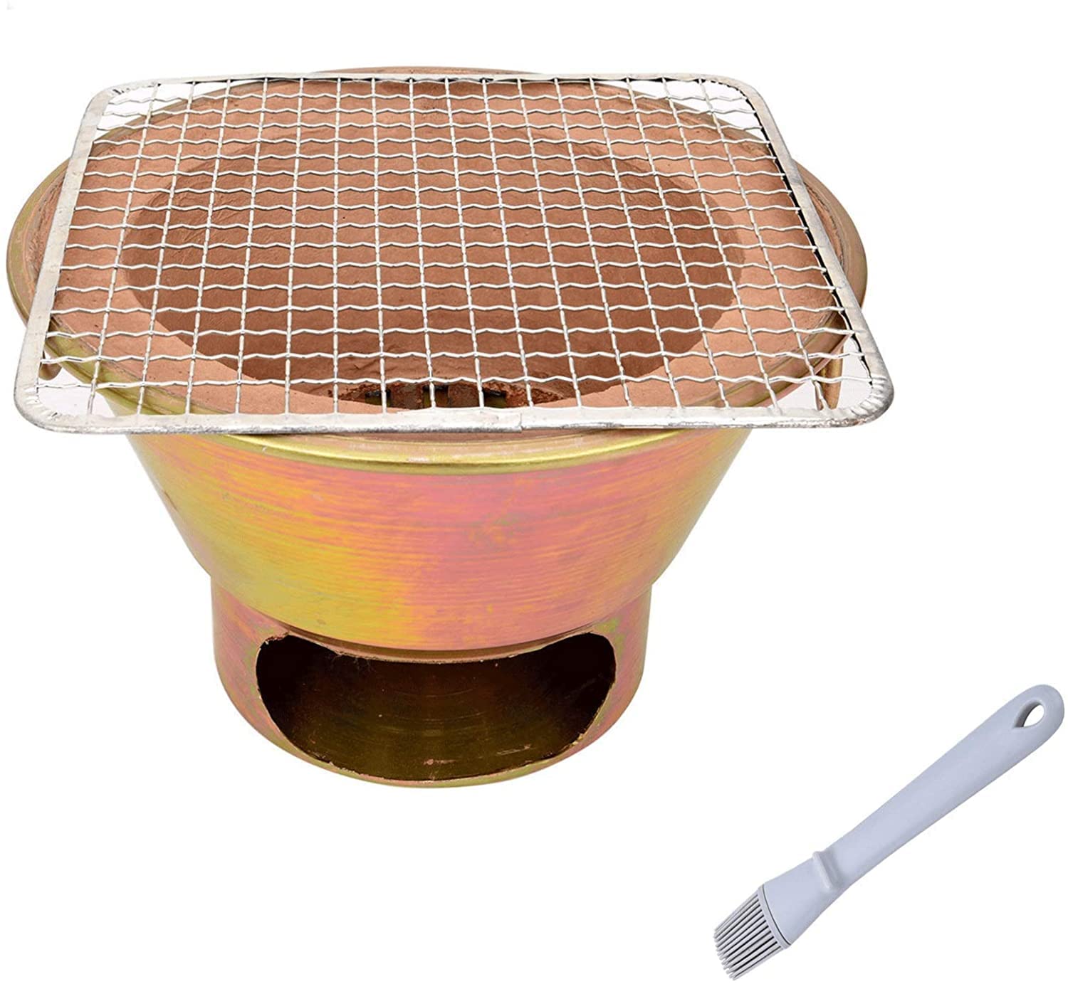 Barbecue coreano Chal - Barbecue Vinta Sle per interni ed esterni, perfetto per arrostire carne, barbecue giapponese per uso domestico e commerciale