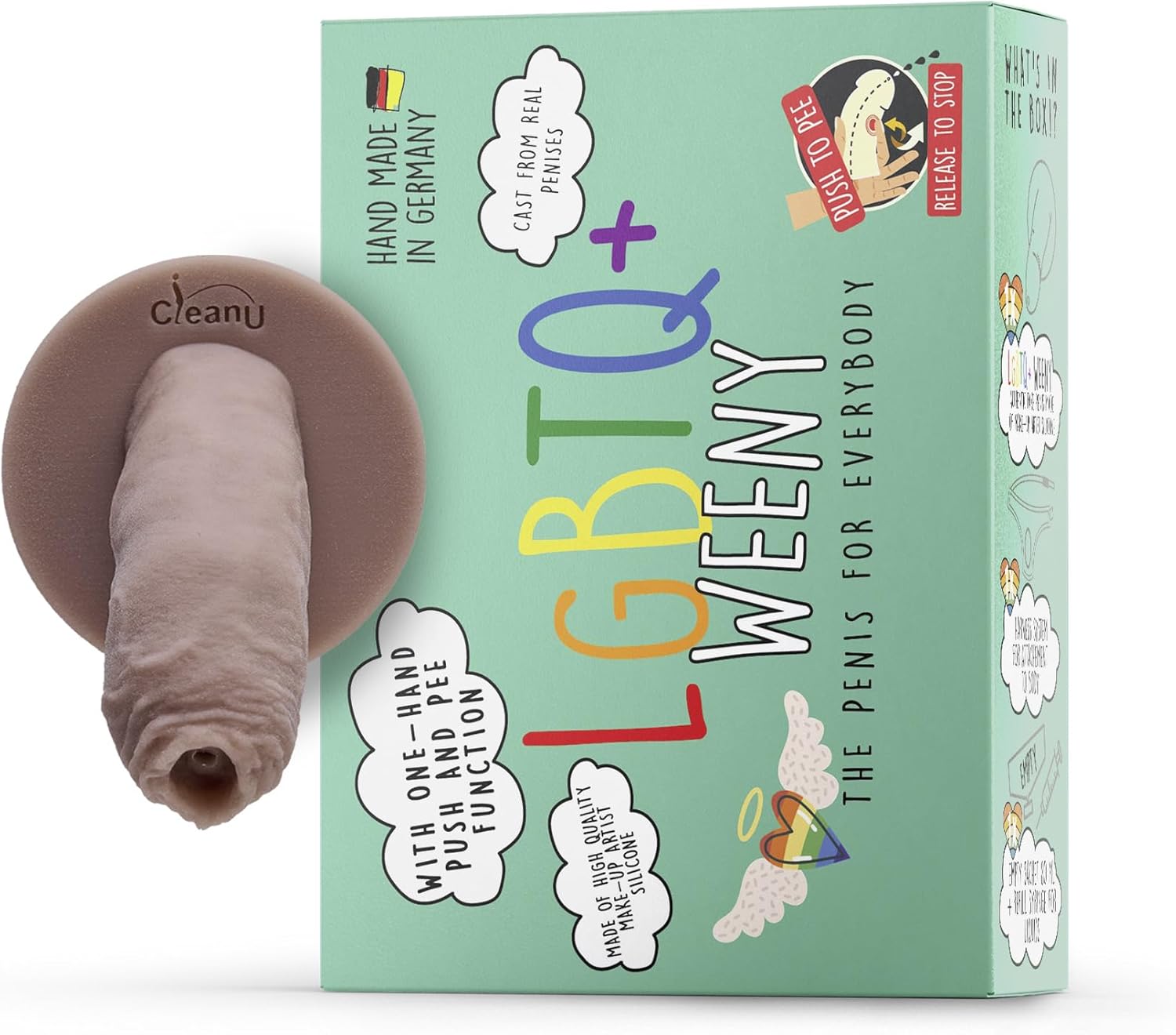 LGBTQ+ Weeny FTM STP Silikon Packer (Light Ivory Beast)