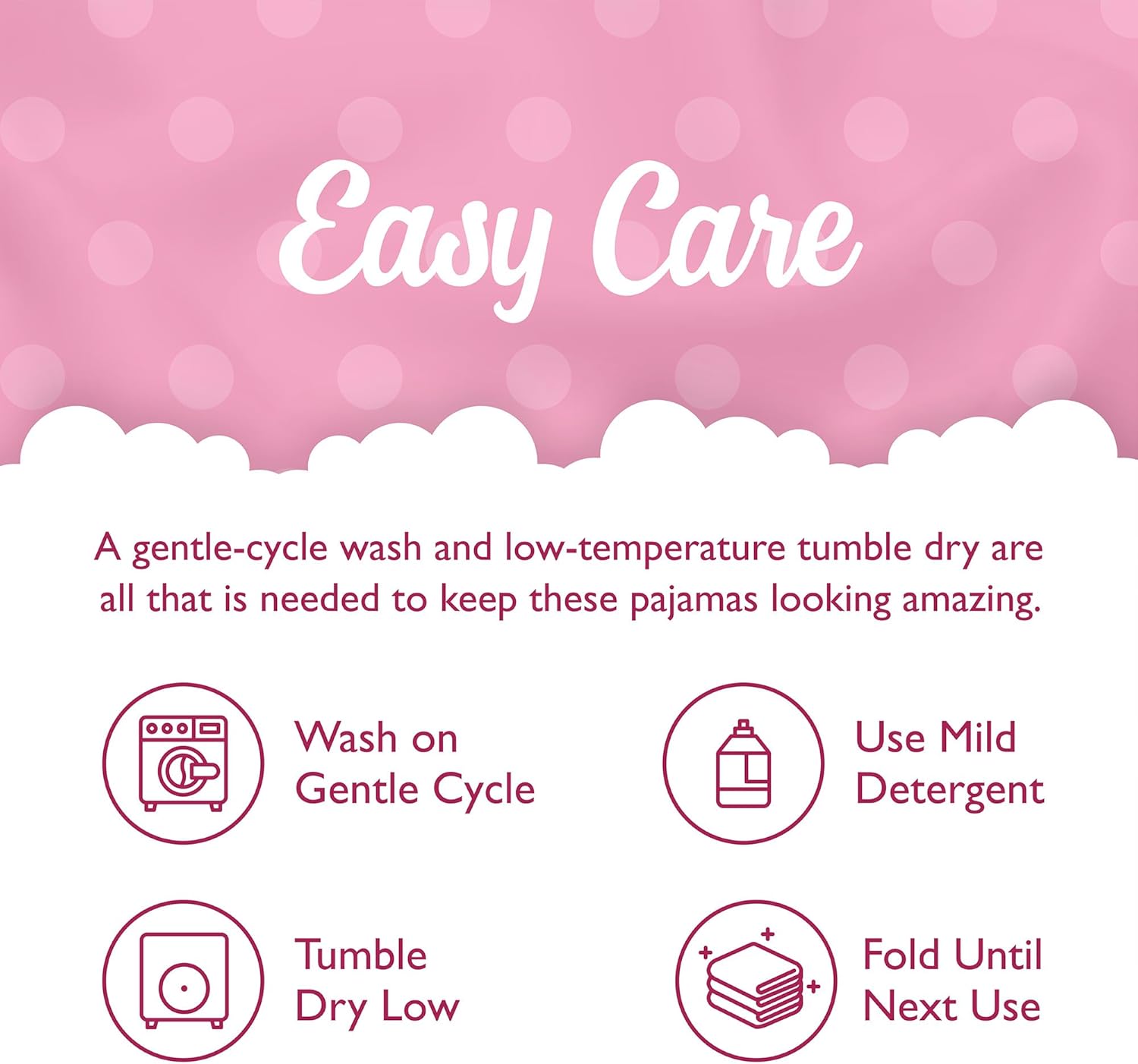 Disney Girls' 4-Piece Snug-fit Cotton Pajama Set, Soft & Cute for Kids - Image 4