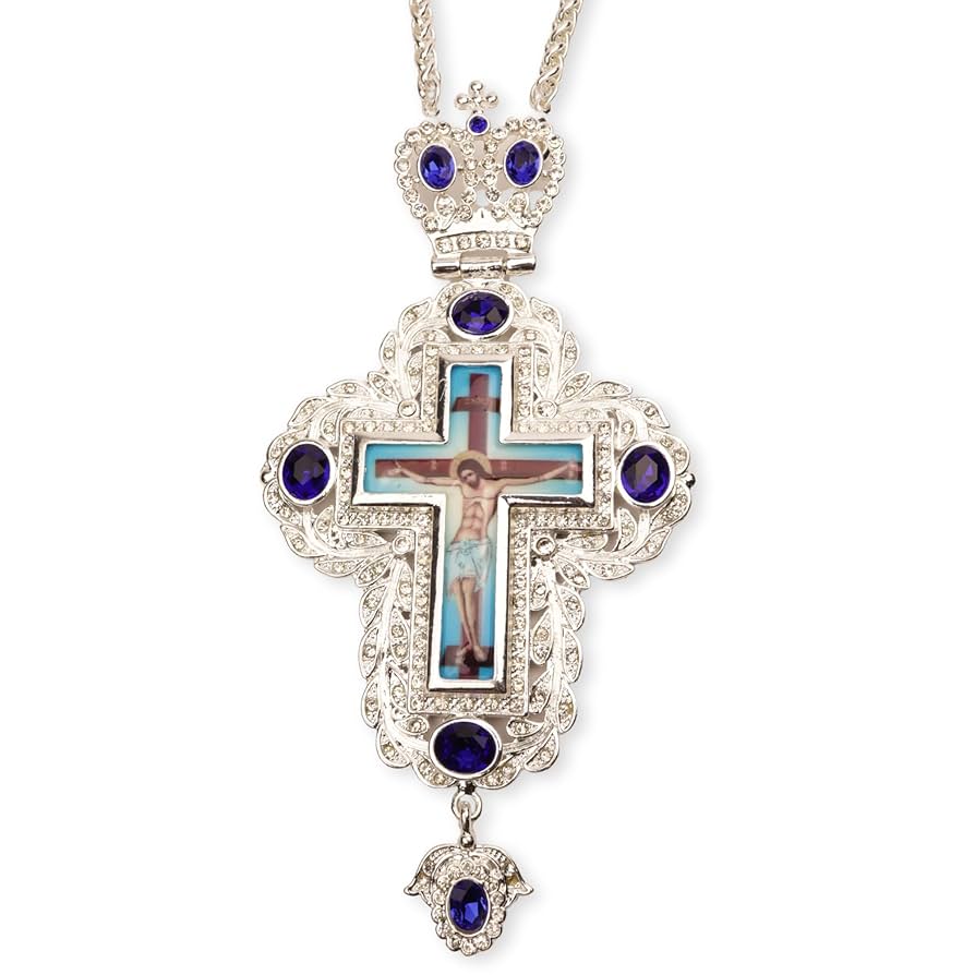 Amazon.co.jp: Needzo 東方正教会の司教の胸の十字架