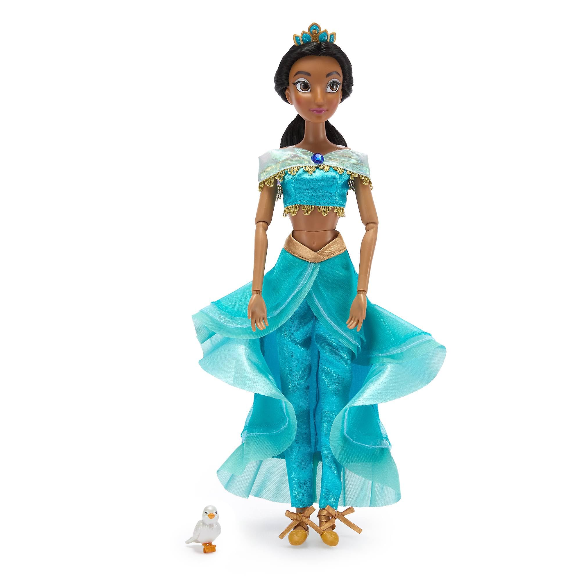 Disney Store Official Jasmine Disney Princess Ballet Doll – 30cm Aladdin Dance Collection