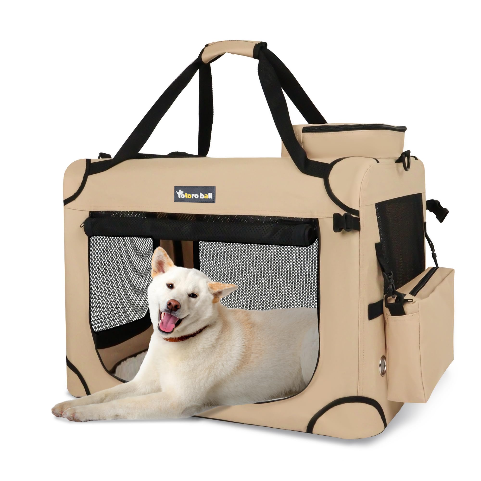 Amazon.co.jp: Totoro ball ソフトクレート 中型犬 犬用クレート 犬用