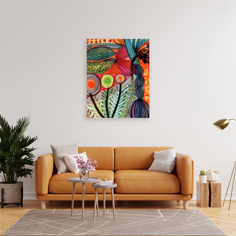 VERRE ART Printed Framed Canvas Painting for Home Decor Office Wall Studio Wall Living Room Decoration (22x34inch Wrapped) - Vivaces