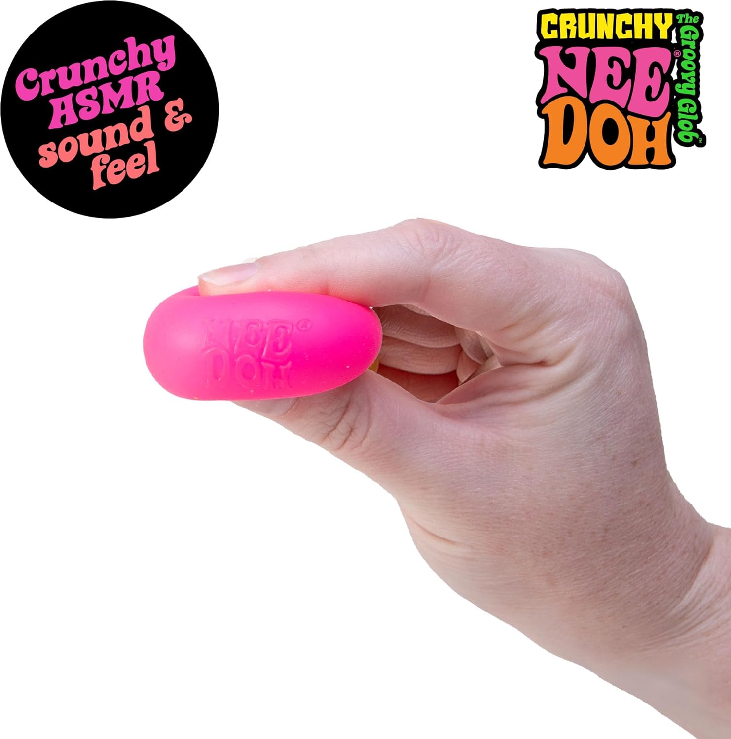 Schylling NeeDoh Teenie Quad Squad Needoh 4 Pack - Sensory Squeeze Toy - 1.5" in Diameter - Colors May Vary - Image 4