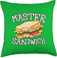 Vista 1 de SAMMICH KING SANDWICH GIFTS Expert Sandwich Maker-Pimento - Almohada de queso a la parrilla, 18 x 18 pulgadas, multicolor
