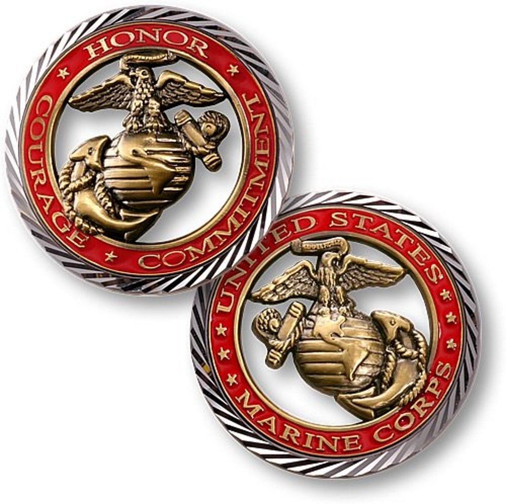 Amazon.co.jp: 米国海兵隊Core値Challenge Coin : Hobbies