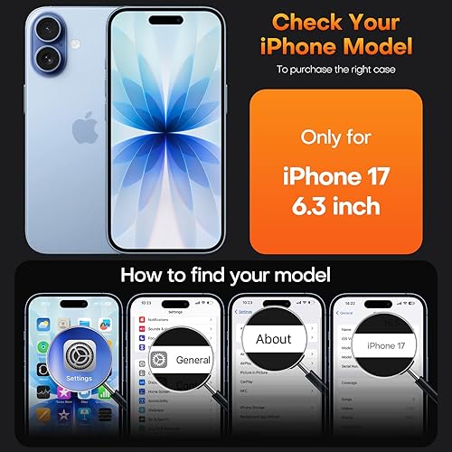 Miniatura 764 de TAURI Funda 3 en 1 para iPhone 13 Pro, [no amarilla] con 2 protectores de pantalla, funda delgada a prueba de golpes para iPhone 13 Pro, color negro