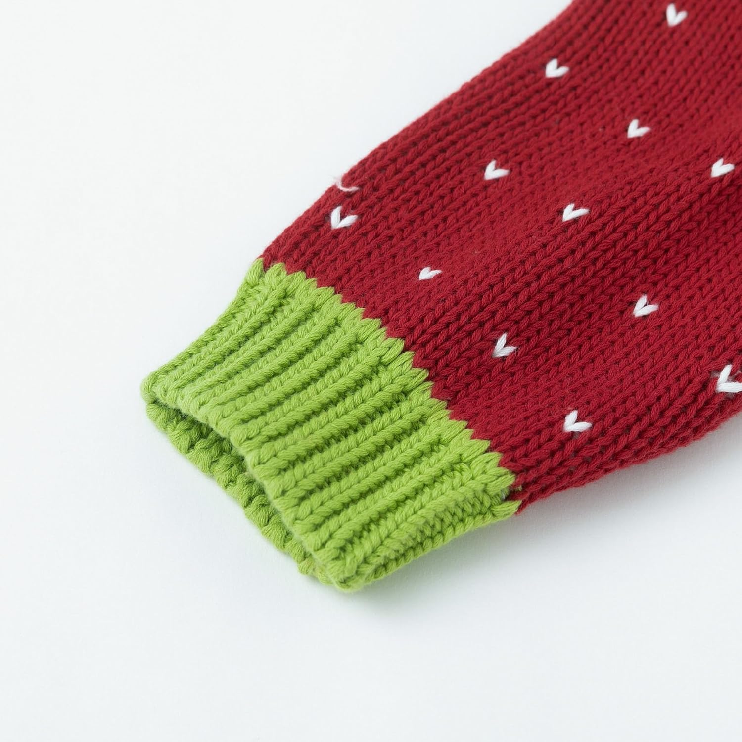 Simplee kids Baby Sweater Toddler Girls Cardigan Sweater Embroidered Strawberry Knit Sweater