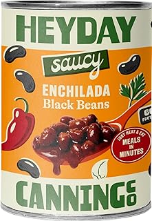 Heyday Canning Co Enchilada Black Beans, 15 OZ
