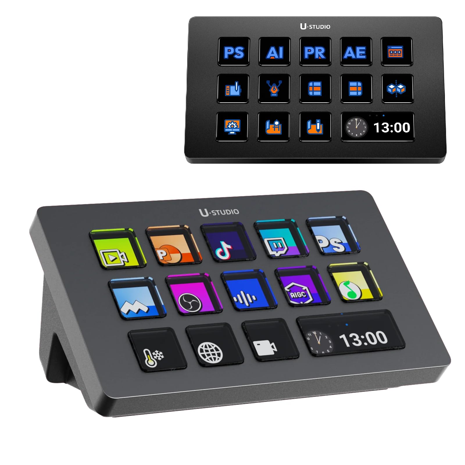 Ulanzi D200 カスタマイズ可能 LCDキー コントローラー Amazon.co.jp: Ulanzi D200 ストリームコントローラー 13個LCDキー配列