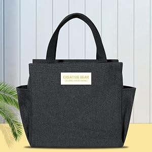Lunch Bag Insulated Tote Cooler Bag Lunch Box for Women and Men Bento Bag Waterproof Large Capacity Lunch