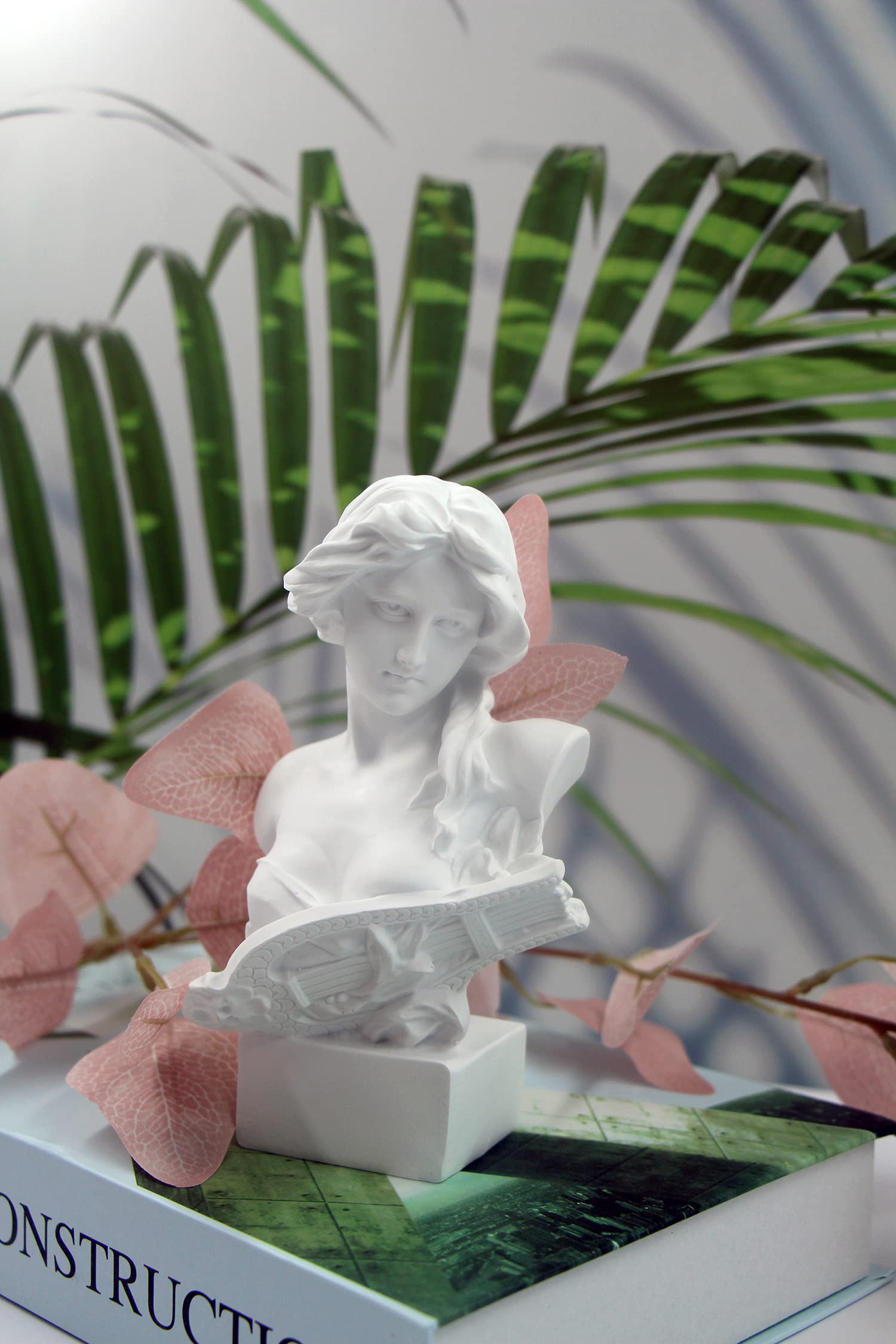 6 Inch Greek Statue Decor Artemis Bust Roman Goddess Figurine Mythology