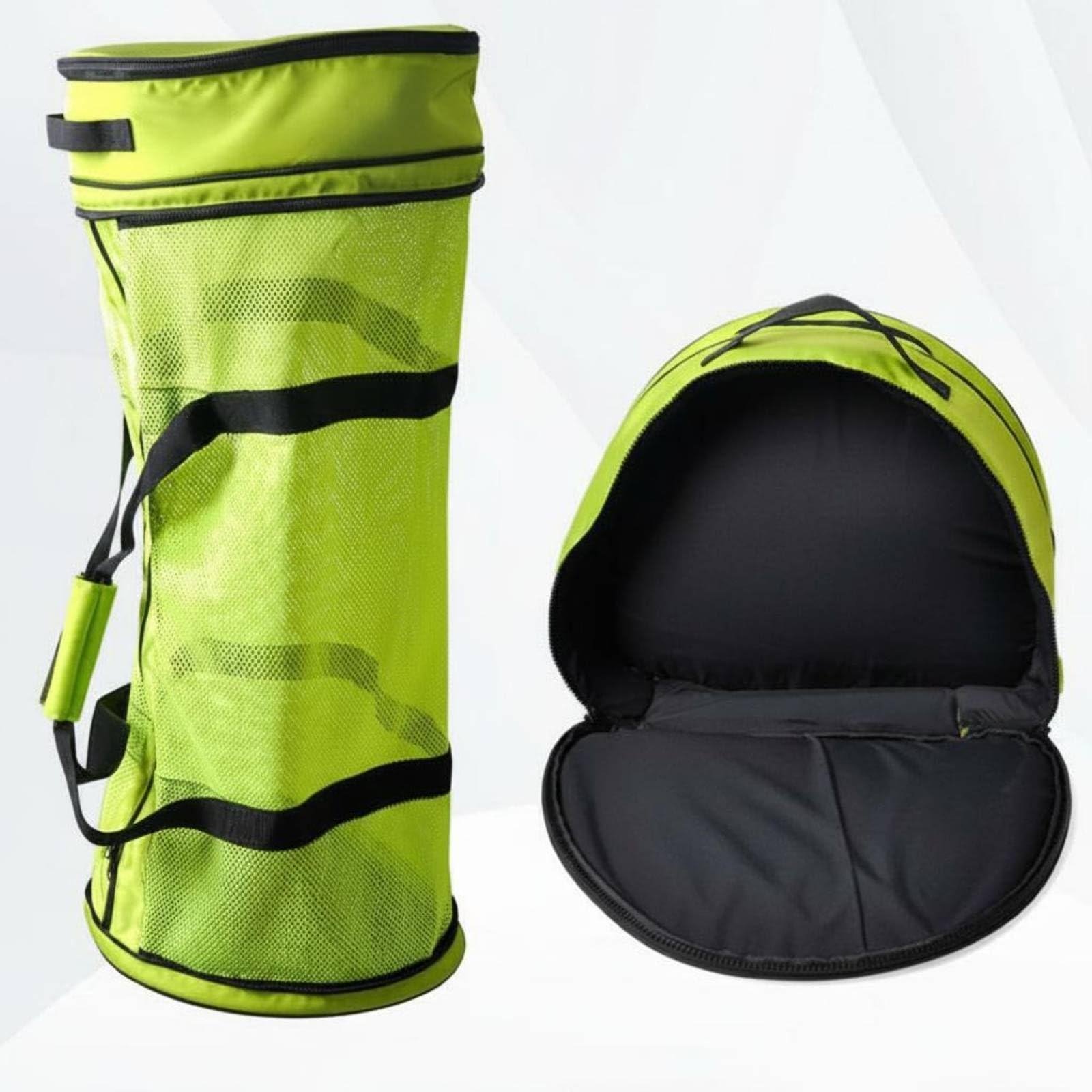 Mochila Impermeable Mochila Bolsa Mochilero Equipaje Bolsa Estanca con Asa y Estructura Reforzada Protección contra Salpicaduras Adecuada para, Verde, Verde Fluorescente