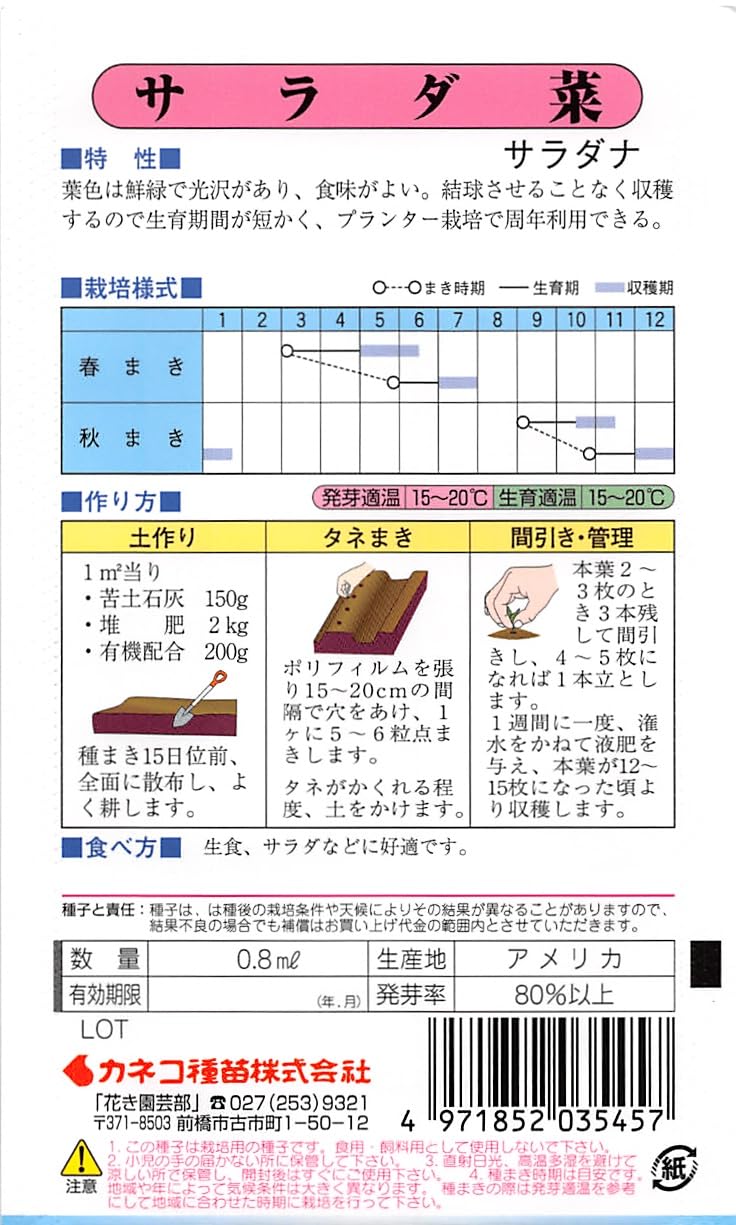 Amazon.co.jp: KS100 Series KS100 Series Kaneko Seed Seedlings