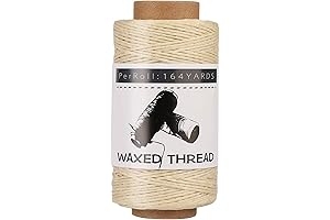Jupean Waxed Cotton Thread for Leather Craft
