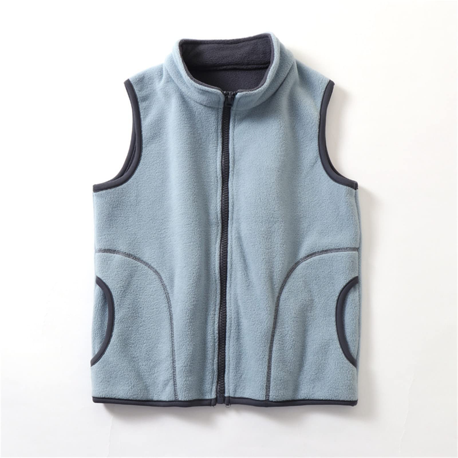 Generisch Gilet en coton chaud sans manches pour enfant et bébé garçon