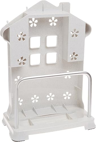 Miniatura 2 de Uniware Organizador de cubiertos de aluminio y ABS de alta calidad (blanco hueso)