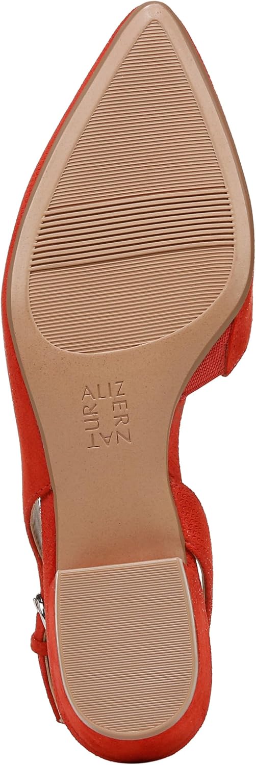 Naturalizer Womens Banks Pump Maserati Red Suede 11 W - Image 4