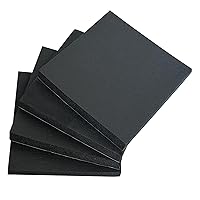 Vista 1 de 4 almohadillas de espuma adhesiva de 1/2 pulgada de grosor x 4 x 4 pulgadas, almohadillas antivibraciones, almohadillas de espuma de celda cerrada