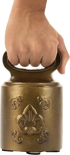 Miniatura 2 de Tope de puerta de hierro fundido  Tope de puerta decorativo, tope de puerta con peso pesado  Tope de puerta antiguo de 7 libras, tope de puerta