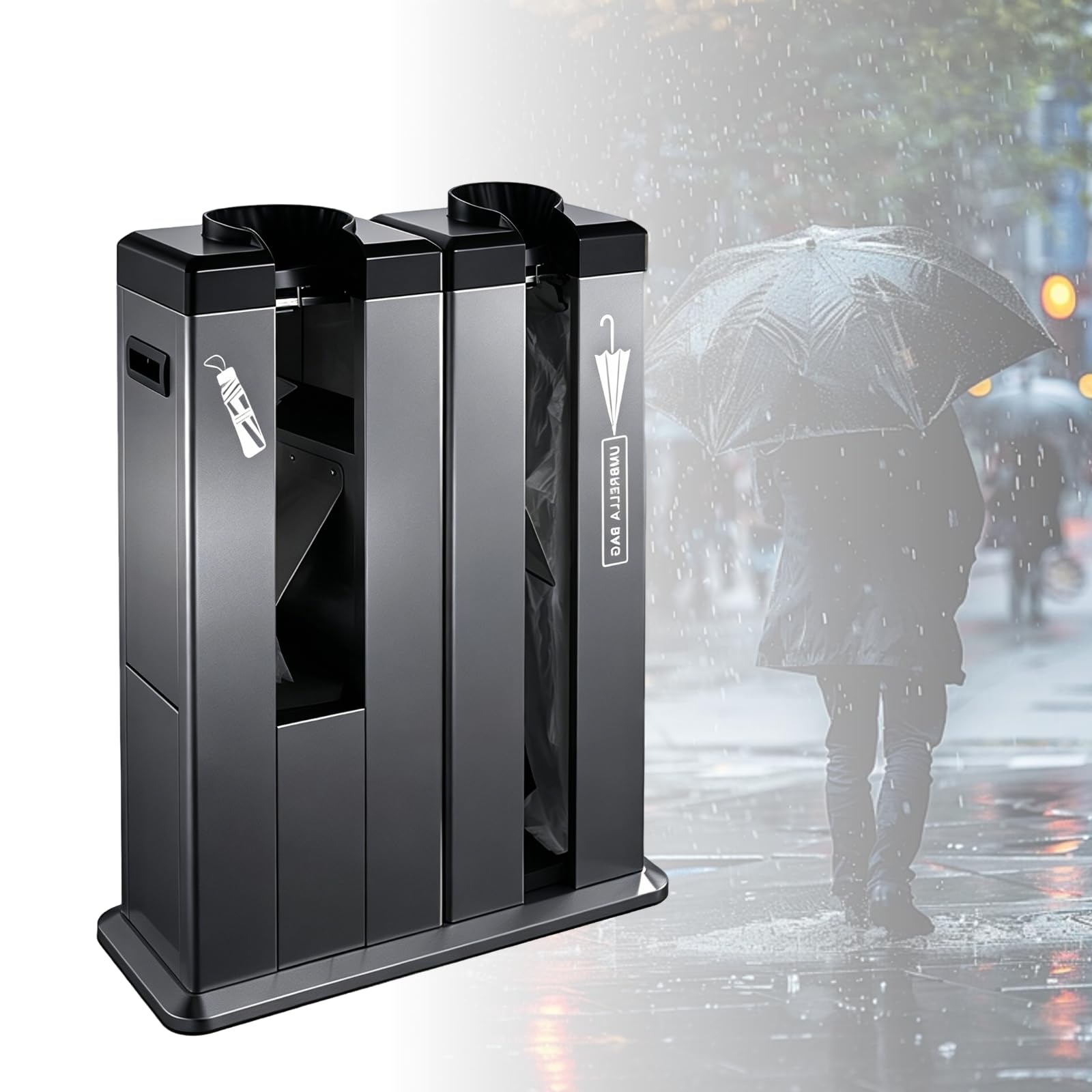 KUSOLE Fully automatic wet umbrella packaging machine Black