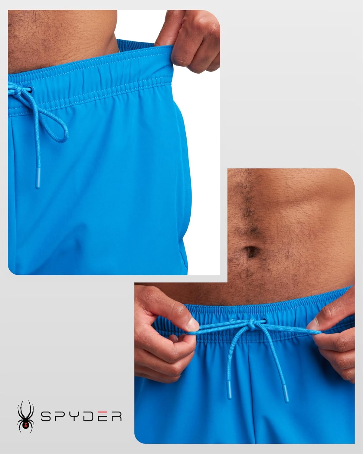 Spyder Mens Athletic Shorts - 8" Inseam Lightweight Active Stretch Quick Dry Woven Workout Shorts for Men for Gym and Running - Image 6