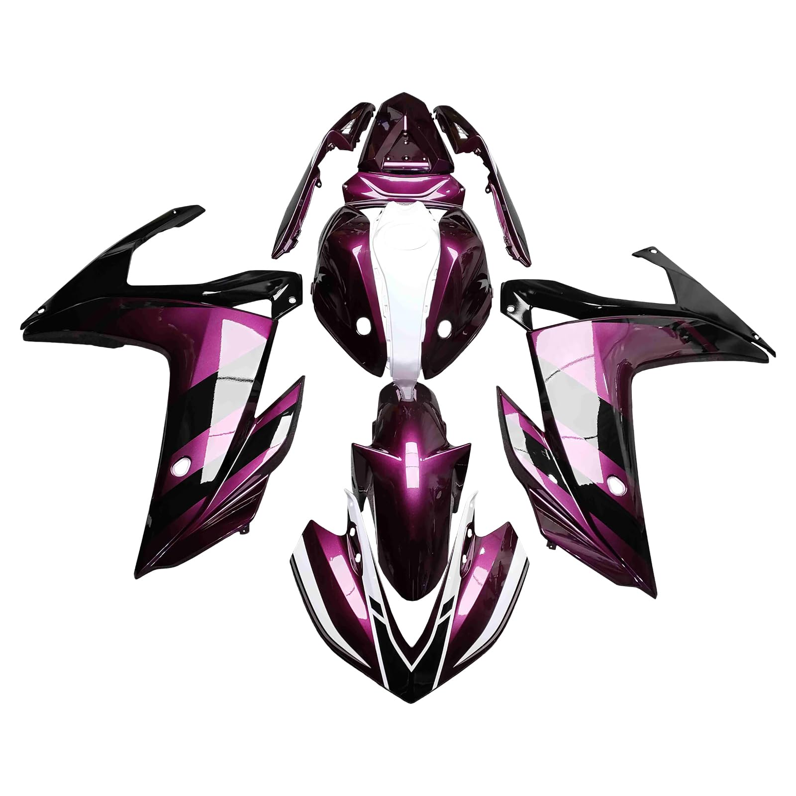 Amazon | Bruce & Shark(ブルース・サメ）YZF R3/ R25カウル 適用