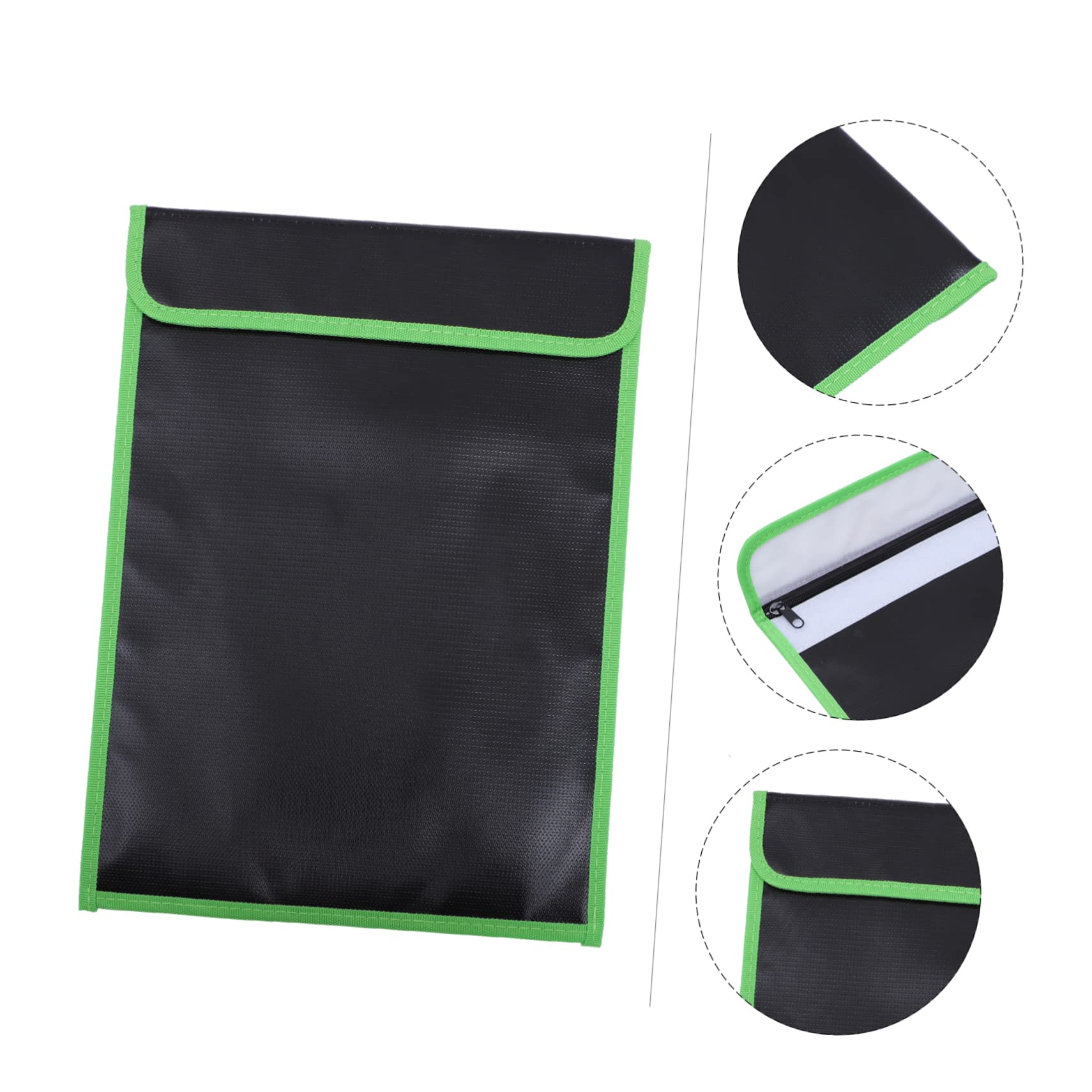 DOITOOL Bolsa Para Ignífuga Bolsa Portátil Prueba De Para Archivos Importantes Casa o Oficina