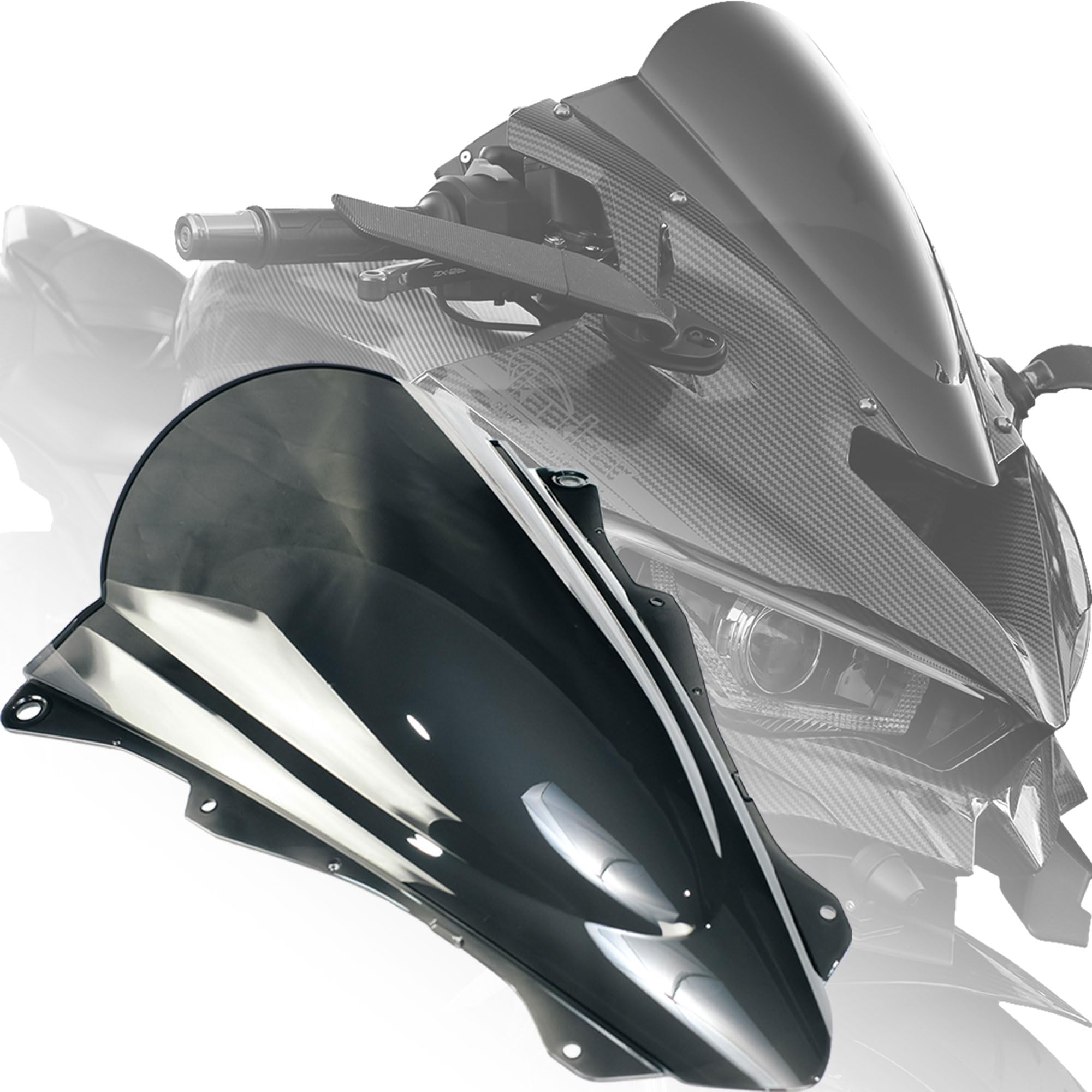 Amazon | Kaedear(カエディア) ZX-25R ZX-4R スクリーン レーシング