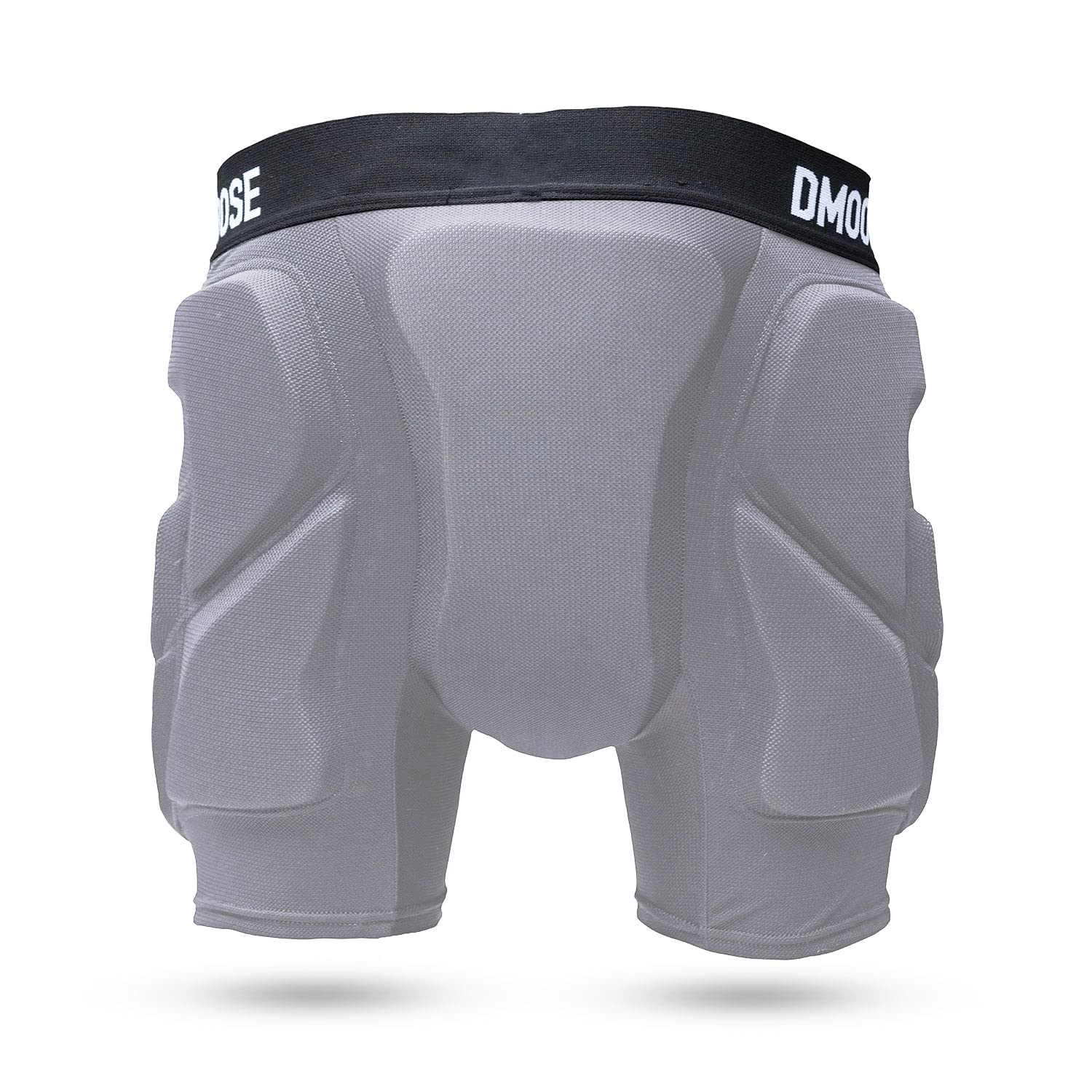 DMoose Protective 3D Padded Shorts for Snowboarding, Ski Protection, Skating | Butt Pads Snowboarding Impact Shorts with Butt, Hip and Tailbone Protector Crash Pants