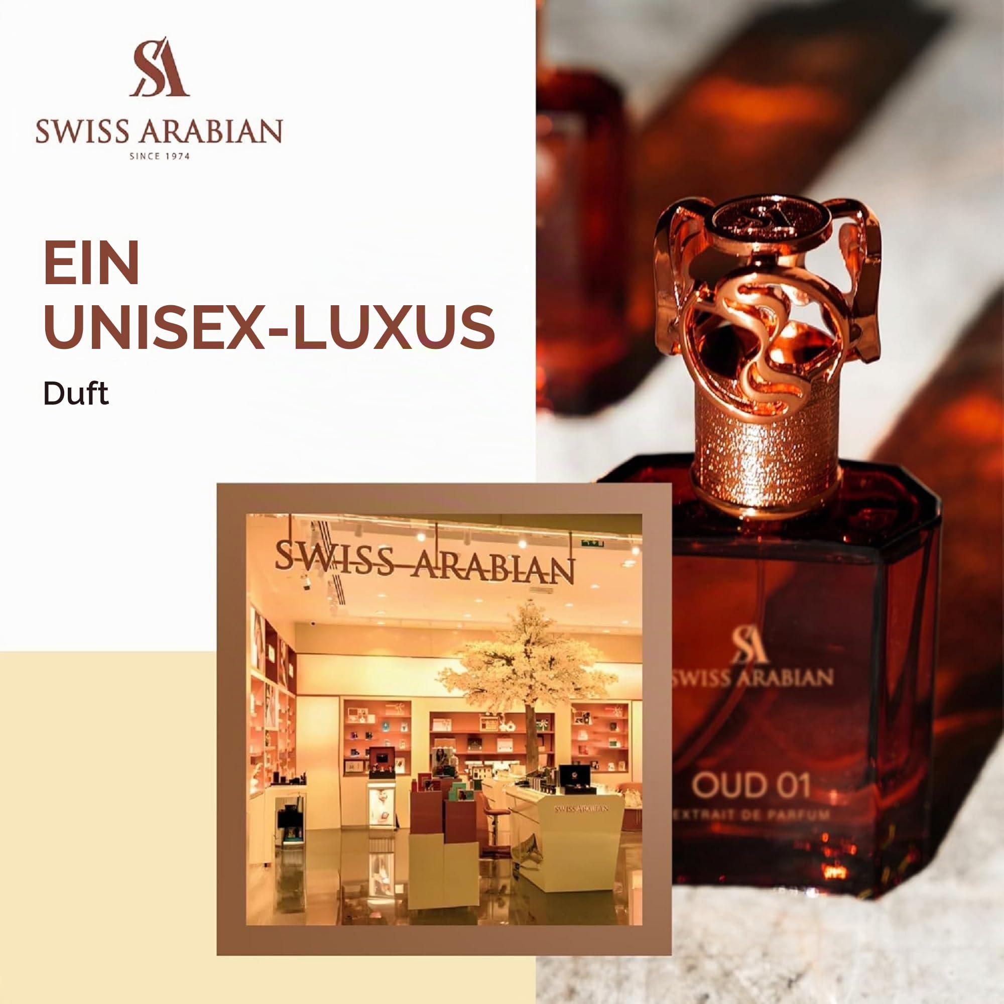 Swiss Arabian Eau de Parfum OUD 01 50ml