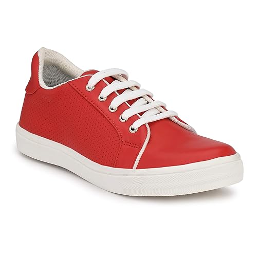 Shoes for girls red Clearance