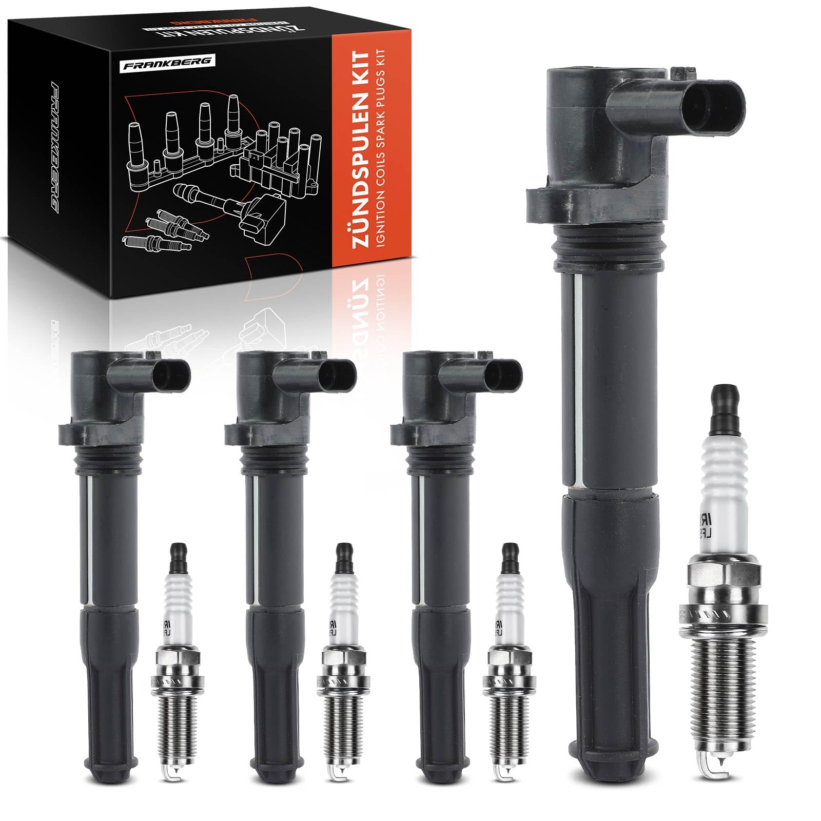 Frankberg 4 bobine di accensione + 4 candele 46777288