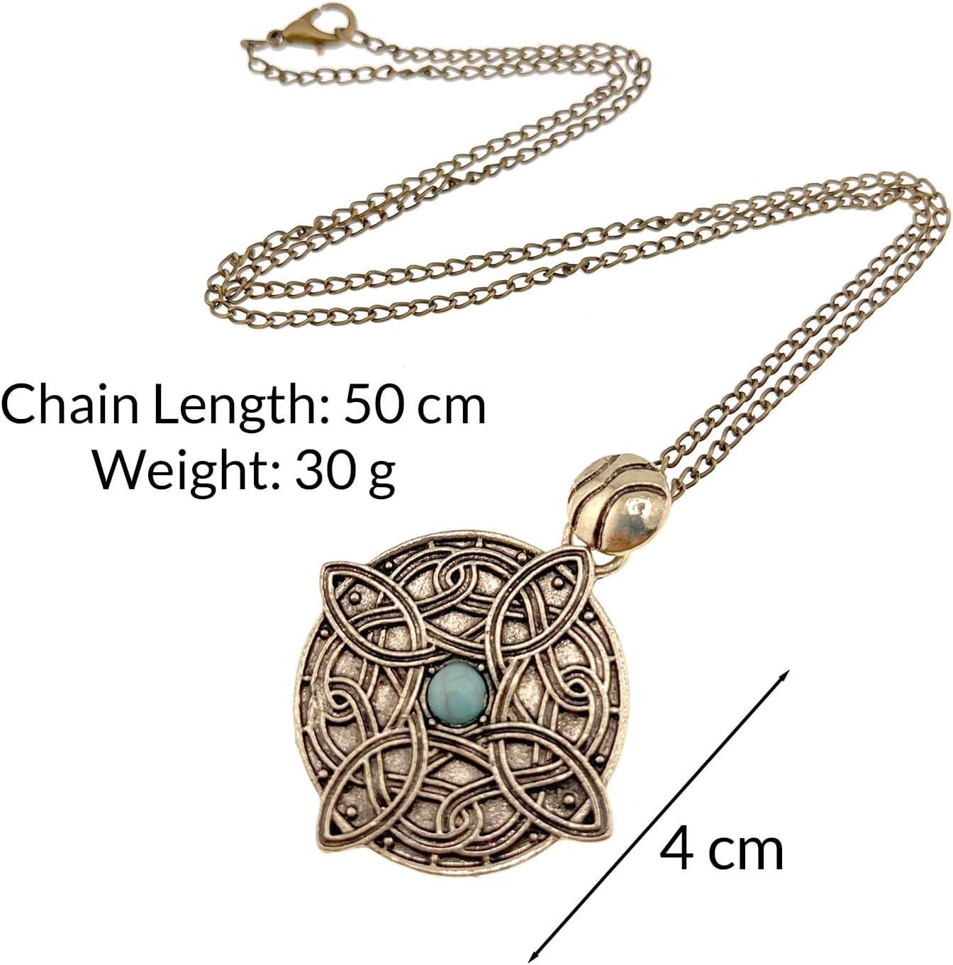 Elder S5 Amulet of Mara Necklaces in Skyrm Romantic Necklace Gift for Men and Women to Express a Bond of Love and Devotion