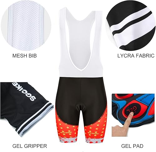 Miniatura 5 de SGCIKER Conjunto de jersey de ciclismo para hombre, World Tour Pro Team 2023, camiseta de ciclismo de verano, ropa de bicicleta MTB, kits cortos,