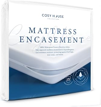 Cosy House Collection Luxury Zippered Mattress Encasement